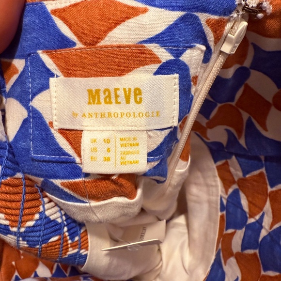 The Ophelia Sleeveless Linen Slim Mini Dress by Maeve (Anthropologie) - Picture 6 of 7